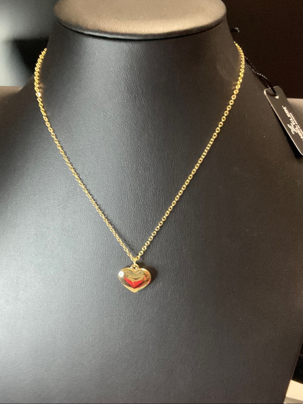 Delicate Gold Heart Pendant Necklace for Women
